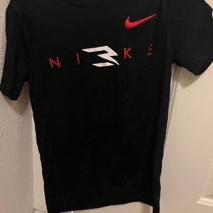 Nike 3 brand t shirt boys pre owned